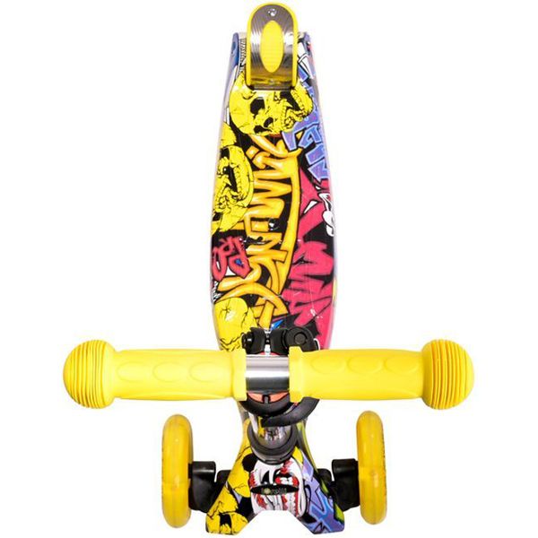 Lorelli Scooter Rapid Graffiti Τρίτροχο Πατίνι Yellow 3y+