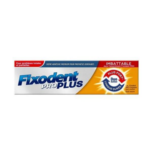 Fixodent Pro Plus Premium Στερεωτική Κρέμα για Τεχνητές Οδοντοστοιχίες 40gr