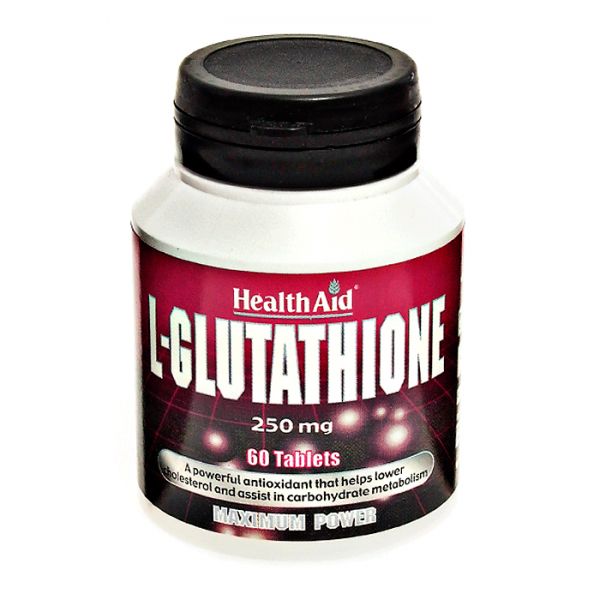 Health Aid L-Glutathione 250mg 60 tabs