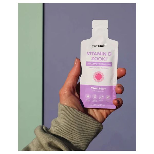 Zooki Vitamin D3+K2 Mixed Berry Liposomal 14 φακελάκια