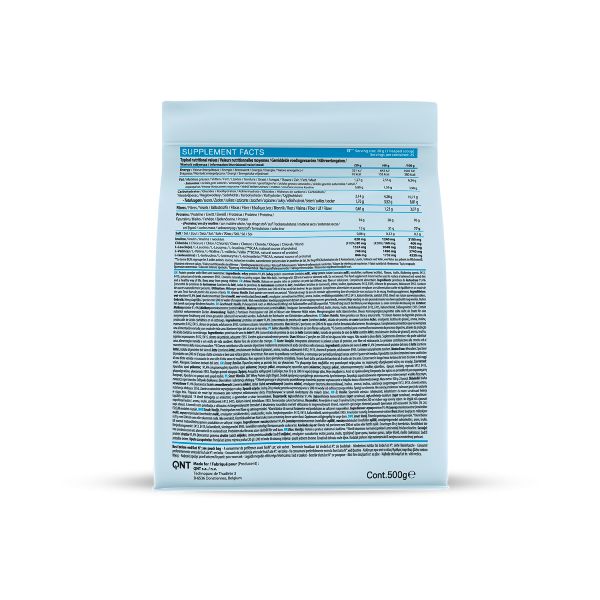 QNT Liife Whey Protein BCAA and Fiber Light Digest Πρωτεΐνη Ορού Γάλακτος και Φυτικές Ίνες με Γεύση Vanilla 500 gr