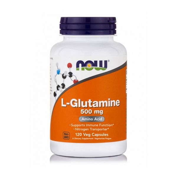 Now L-Glutamine 500mg 120 caps