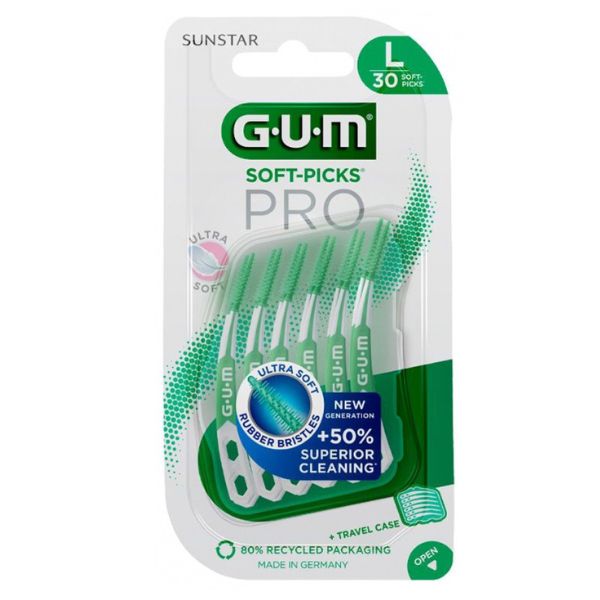 Gum Soft Picks PRO Μεσοδόντια Βουρτσάκια Large 30 τμχ