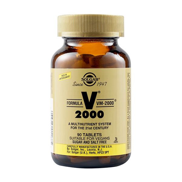 Solgar Formula VM-2000 Πολυβιταμίνη για Ενέργεια 90 ταμπλέτες