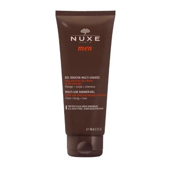 Nuxe Men Multi Use Shower Gel Αφρώδες Τζελ Καθαρισμού για Πρόσωπο, Σώμα και Μαλλιά 200 ml Nuxe Men Multi Use Shower Gel Αφρώδες Τζελ Καθαρισμού για Πρόσωπο, Σώμα και Μαλλιά 200 ml