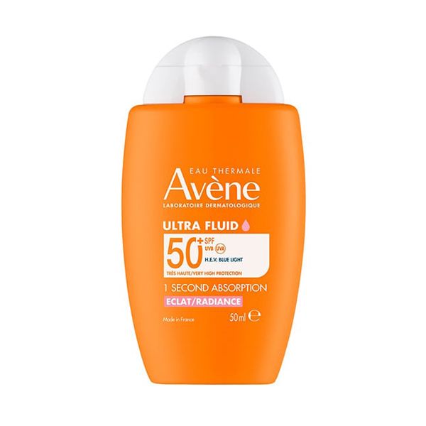 Avene Eau Thermale Ultra Fluid Radiance Αντηλιακό Προσώπου Spf50+ 50 ml