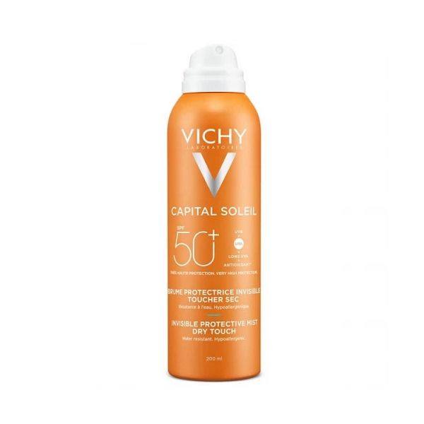 Vichy Capital Soleil Ενυδατικό Αόρατο Mist Spf50 200 ml