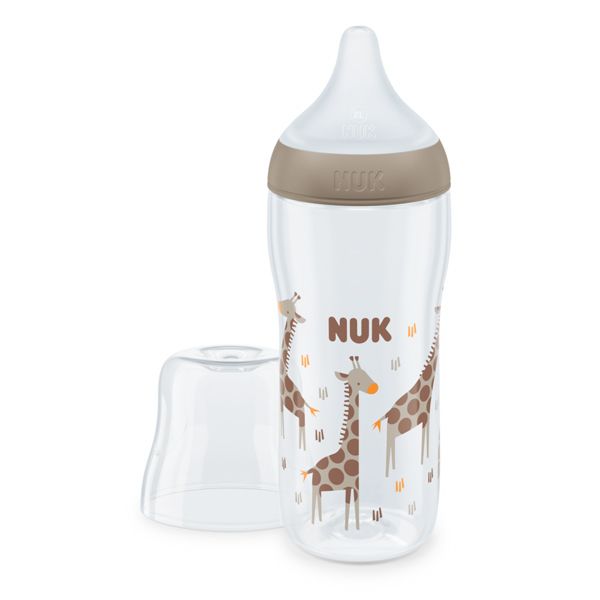 Nuk Perfect Match Peppa Pig Πλαστικό Μπιμπερό κατά των Κολικών με Θηλή Σιλικόνης 3m+ 260 ml