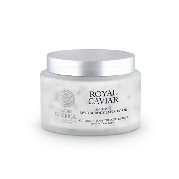 Royal Caviar Scrub Σώματος Revival με AHA και Καφεΐνη για Αντιγήρανση & Λάμψη 300 ml