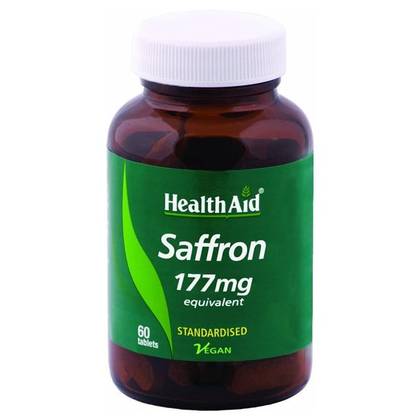 Health Aid Saffron 177mg 60 tabs
