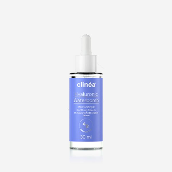 Clinea Hyaluronic Waterbomb Ενυδατικός και Καταπραϋντικός Ορός Προσώπου 30 ml