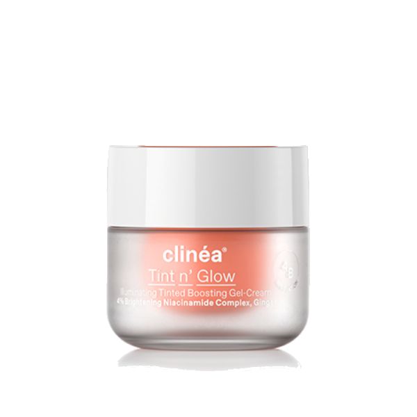 Clinea Tint n' Glow Gel-Κρέμα Προσώπου Ενίσχυσης Λάμψης με Χρώμα 50 ml