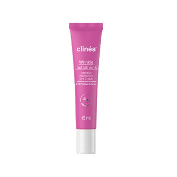 Clinea Wrinkle InstaShrink Κρέμα Ματιών Εντατικής Αντιγήρανσης 15 ml