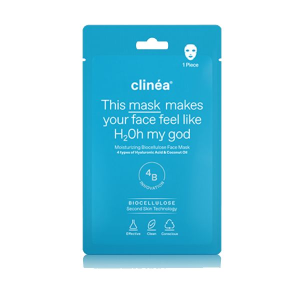 Clinea Ενυδατική Μάσκα Προσώπου από Βιοκυτταρίνη Tissue 1 τμχ Clinea Ενυδατική Μάσκα Προσώπου από Βιοκυτταρίνη Tissue 1 τμχ