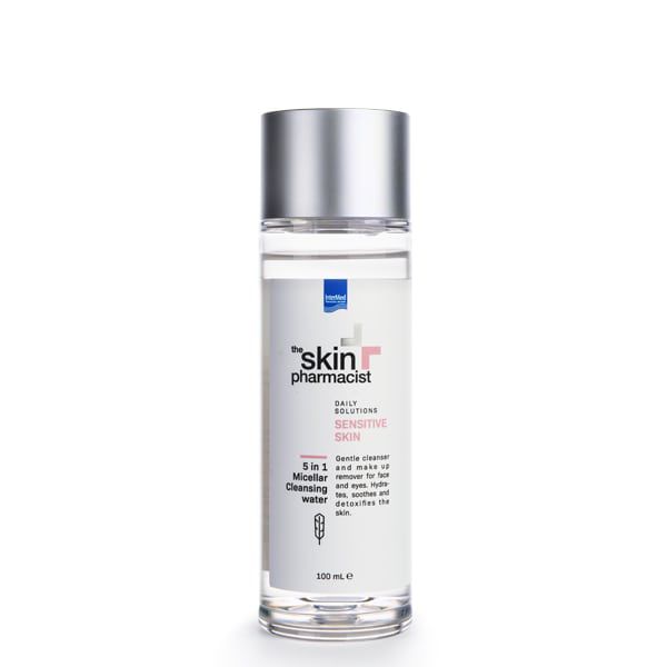 The Skin Pharmacist Sensitive Skin 5in1 Micellar Cleansing Water Απαλό Νερό Καθαρισμού Προσώπου με Μικκύλια 100 ml