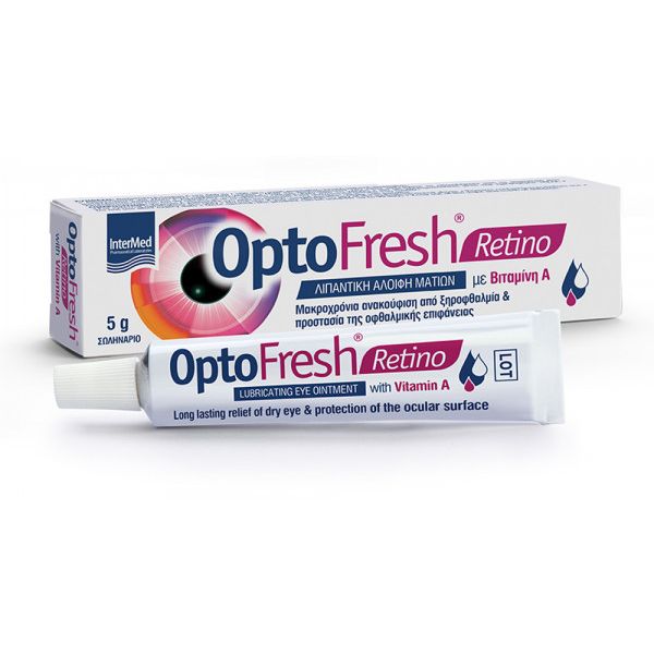 Optofresh Retino Λιπαντική Αλοιφή Ματιών με Βιταμίνη Α 5 gr