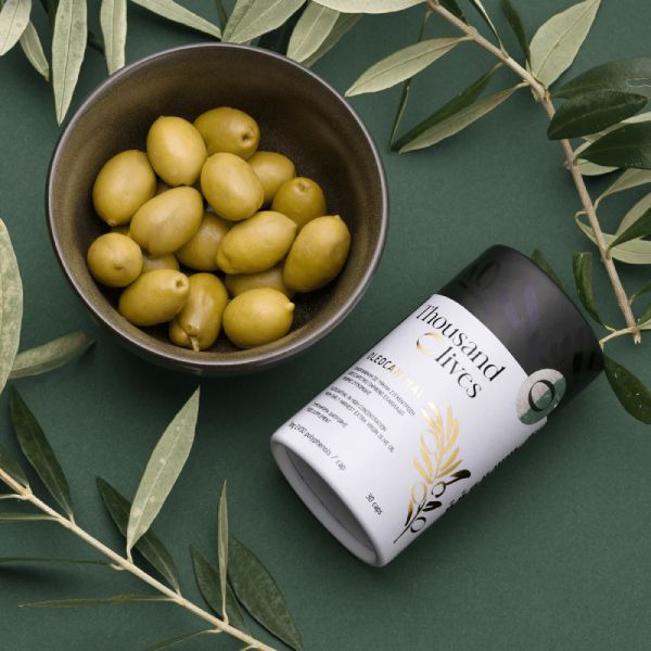 Thousand Olives Oleocanthal Ελαιοκανθάλη σε Υψηλή Συγκέντρωση από Εξαιρετικό Παρθένο Ελαιόλαδο Πρώιμης Συγκομιδής 30 Κάψουλες