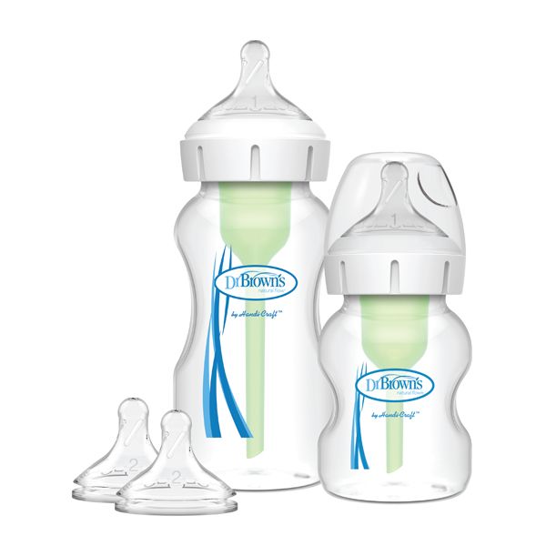 Dr. Brown's Options+ Baby Bottle Starter Kit με 1 Μπιμπερό 270 ml & 1 Μπιμπερό 150 ml