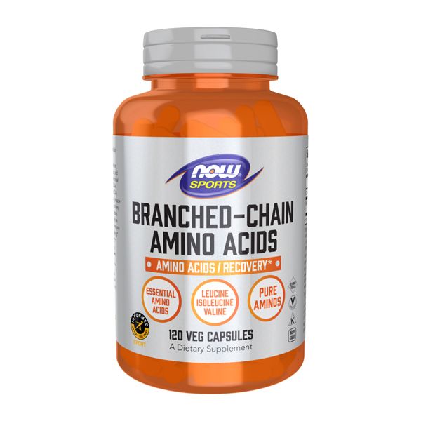 Now Sports Branched Chain Amino Acids 120 capsules