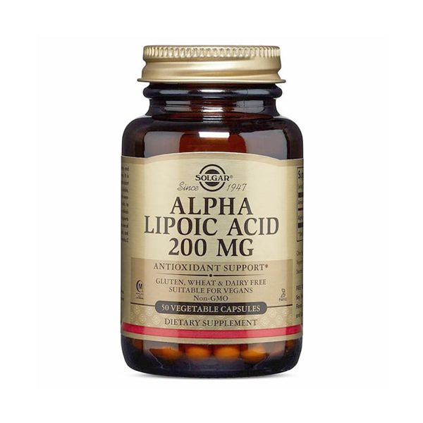 Solgar Alpha-Lipoic Acid 200mg 50 veg. caps