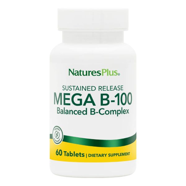 Nature's Plus Mega B-100 B-Complex 60 Ταμπλέτες