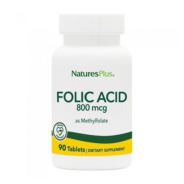 Natures Plus Folic Acid 800mcg 90 tabs Natures Plus Folic Acid 800mcg 90 tabs