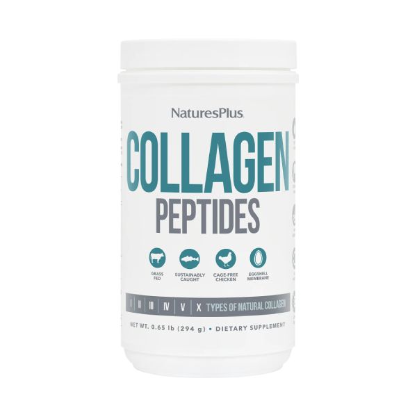 Nature's Plus Collagen Peptides Κολλαγόνο με Πεπτίδια Χωρίς Γεύση Σκόνη 294 gr