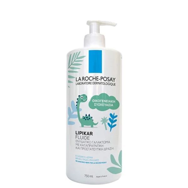 La Roche-Posay Lipikar Fluide Ενυδατικό Γαλάκτωμα Προσώπου, Σώματος με Καταπραϋντική & Προστατευτική Δράση 750 ml La Roche-Posay Lipikar Fluide Ενυδατικό Γαλάκτωμα Προσώπου, Σώματος με Καταπραϋντική & Προστατευτική Δράση 750 ml
