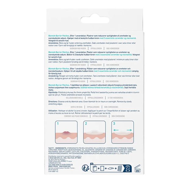 Blemish Barrier Patches Επιθέματα Ακμής για Ατέλειες Προσώπου 22 τμχ
