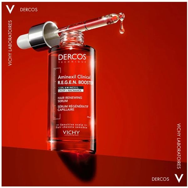 Vichy Dercos Aminexil Clinical R.E.G.E.N. Booster Ορός Ενδυνάμωσης Μαλλιών 90 ml