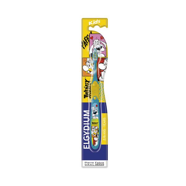 Elgydium Kids Asterix Toothbrush Soft Παιδική Οδοντόβουρτσα 2-6 ετών