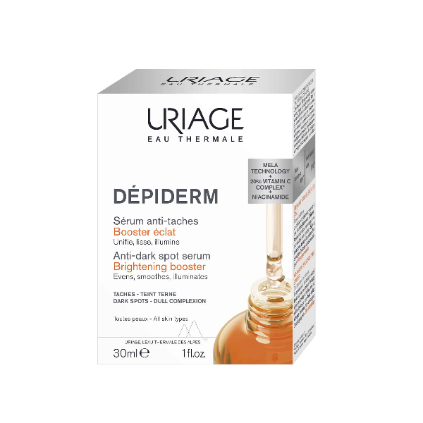 Uriage Depiderm Anti-Dark Spot Serum Ορός Λάμψης και Μείωσης Κηλίδων 30 ml