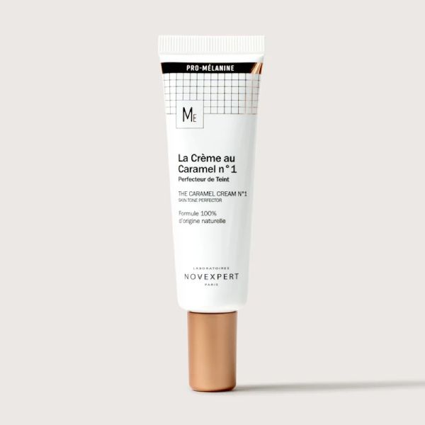 Novexpert Pro Melanin The Caramel Cream Κρέμα Προσώπου για Ομοιόμορφο Τόνο με Χρώμα Ivory Radiance 30 ml