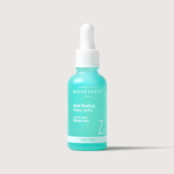 Novexpert Trio Zinc Clear Skin Peeling Προσώπου κατά των Ατελειών για Κανονικό έως Λιπαρό Δέρμα 30 ml