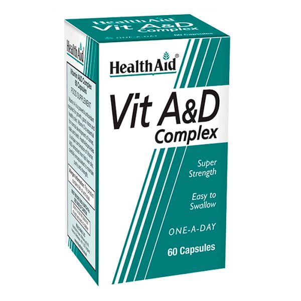 Health Aid Vitamin A & D Complex 60 caps Health Aid Vitamin A & D Complex 60 caps