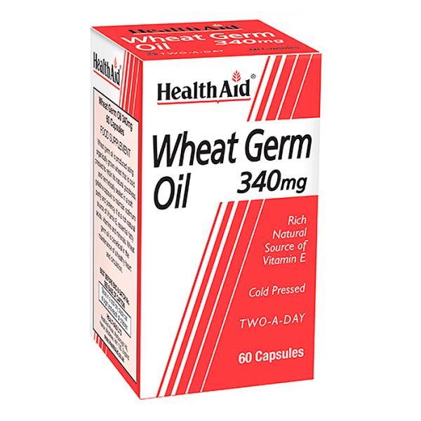 Health Aid Wheat Germ Oil 340mg 60 caps Health Aid Wheat Germ Oil 340mg 60 caps