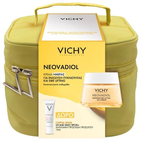 Vichy Set με Neovadiol Peri-Menopause Κρέμα Ημέρας Ελαφριάς Υφής 50 ml & Δώρο Capital Soleil Αντηλιακή Προσώπου Spf50+ 15 ml & Νεσεσέρ