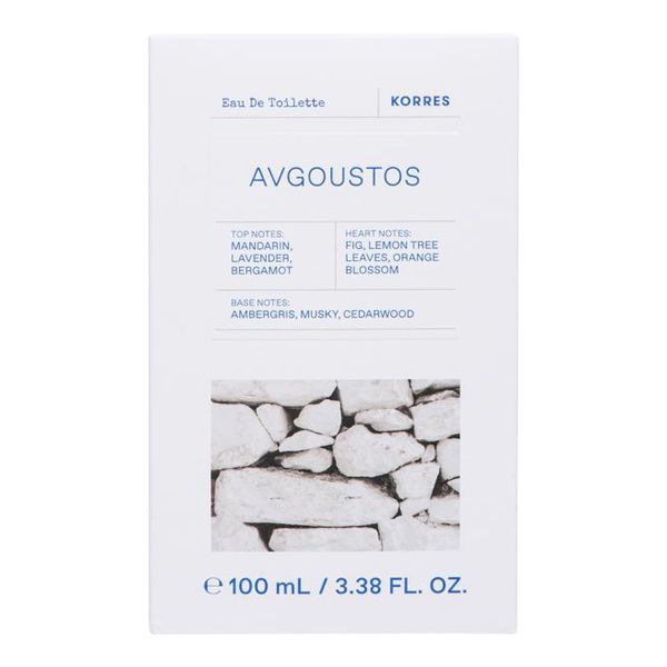 Korres Avgoustos Eau De Toilette Γυναικείο Άρωμα 100 ml
