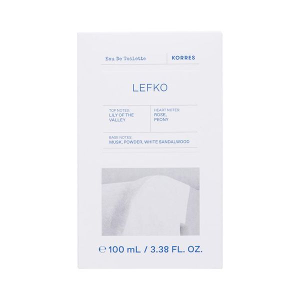 Korres Lefko Eau De Toilette Γυναικείο Άρωμα 100 ml