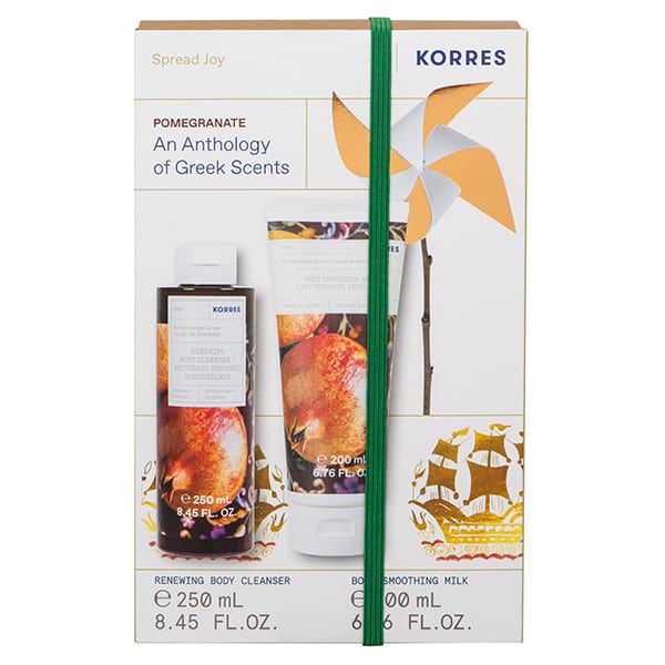 Korres Set με Pomegranate Grove Renewing Αφρόλουτρο 250 ml και Γαλάκτωμα Σώματος 200 ml