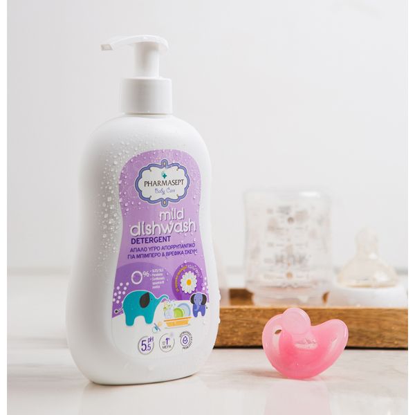 Pharmasept Baby Care Mild Diswash Detergent Απαλό Υγρό Απορρυπαντικό για Μπιμπερό & Βρεφικά Σκεύη 400 ml