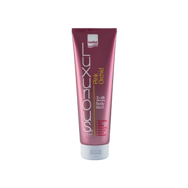 Luxurious 2 in 1 Body Wash & Moisturizing Cream Pink Orchid 280 ml