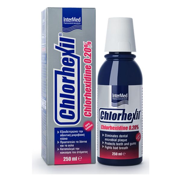 Chlorhexil Long Use 0,20% Στοματικό Διάλυμα για Αντιμικροβιακή Προστασία 250 ml Chlorhexil Long Use 0,20% Στοματικό Διάλυμα για Αντιμικροβιακή Προστασία 250 ml