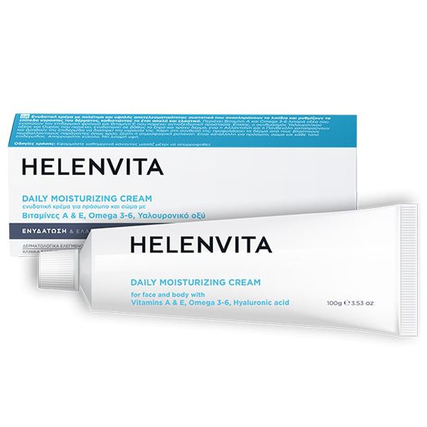 Helenvita Κρέμα Καθημερινής Ενυδάτωσης για Πρόσωπο/Σώμα 100 gr Helenvita Κρέμα Καθημερινής Ενυδάτωσης για Πρόσωπο/Σώμα 100 gr
