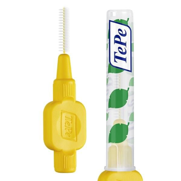 TePe Interdental Original Μεσοδόντια Βουρτσάκια Κίτρινο 0.7mm 8 τμχ