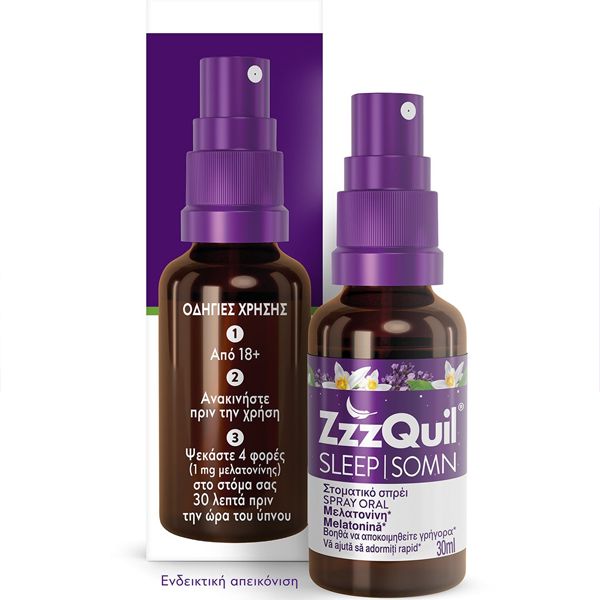 ZzzQuil Sleep Στοματικό Σπρέι με Μελατονίνη 30 ml