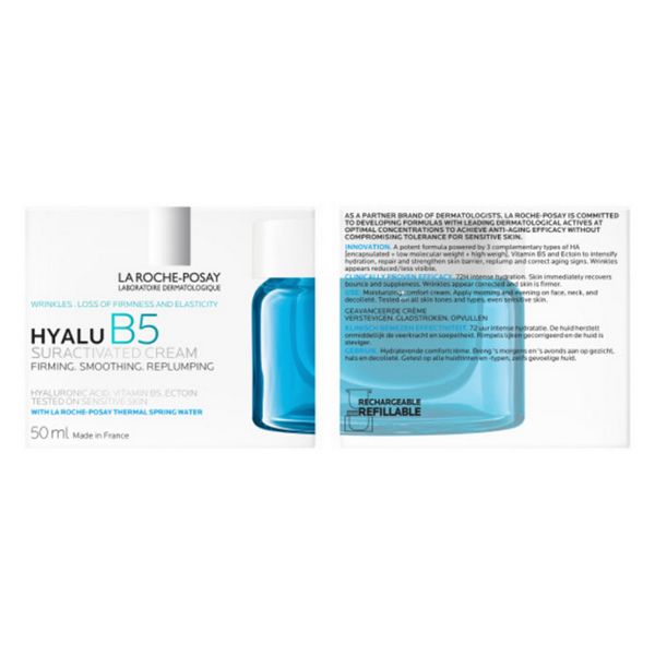 La Roche-Posay Hyalu B5 Suractivated Cream Αντιρυτιδική Κρέμα για Άμεση Σύσφιγξη & Λείανση 50 ml