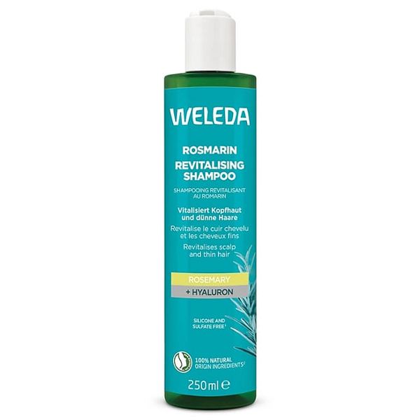 Weleda Rosemary + Hyaluron Revitalising Τονωτικό Σαμπουάν με Δεντρολίβανο και Υαλουρονικό Οξύ 250 ml