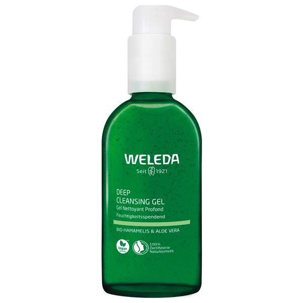 Weleda Deep Cleansing Gel με Αμαμελίδα & Αλόη 150 ml