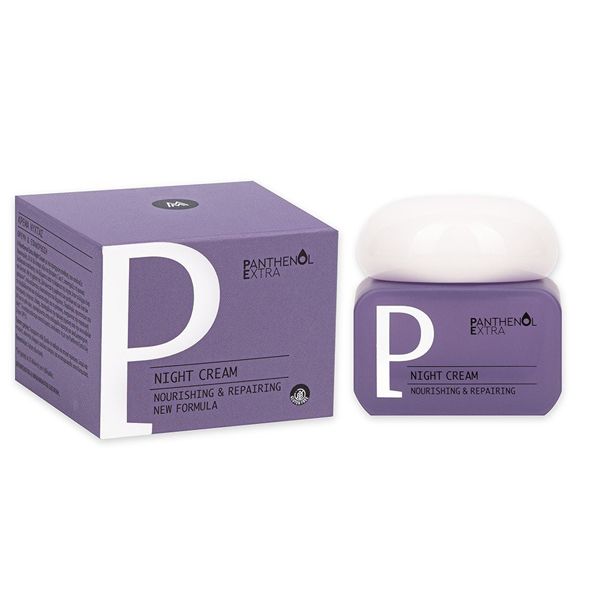 Panthenol Extra Face Cream Αντιρυτιδική Κρέμα Προσώπου Νυκτός 50 ml